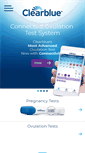 Mobile Screenshot of clearblue.com